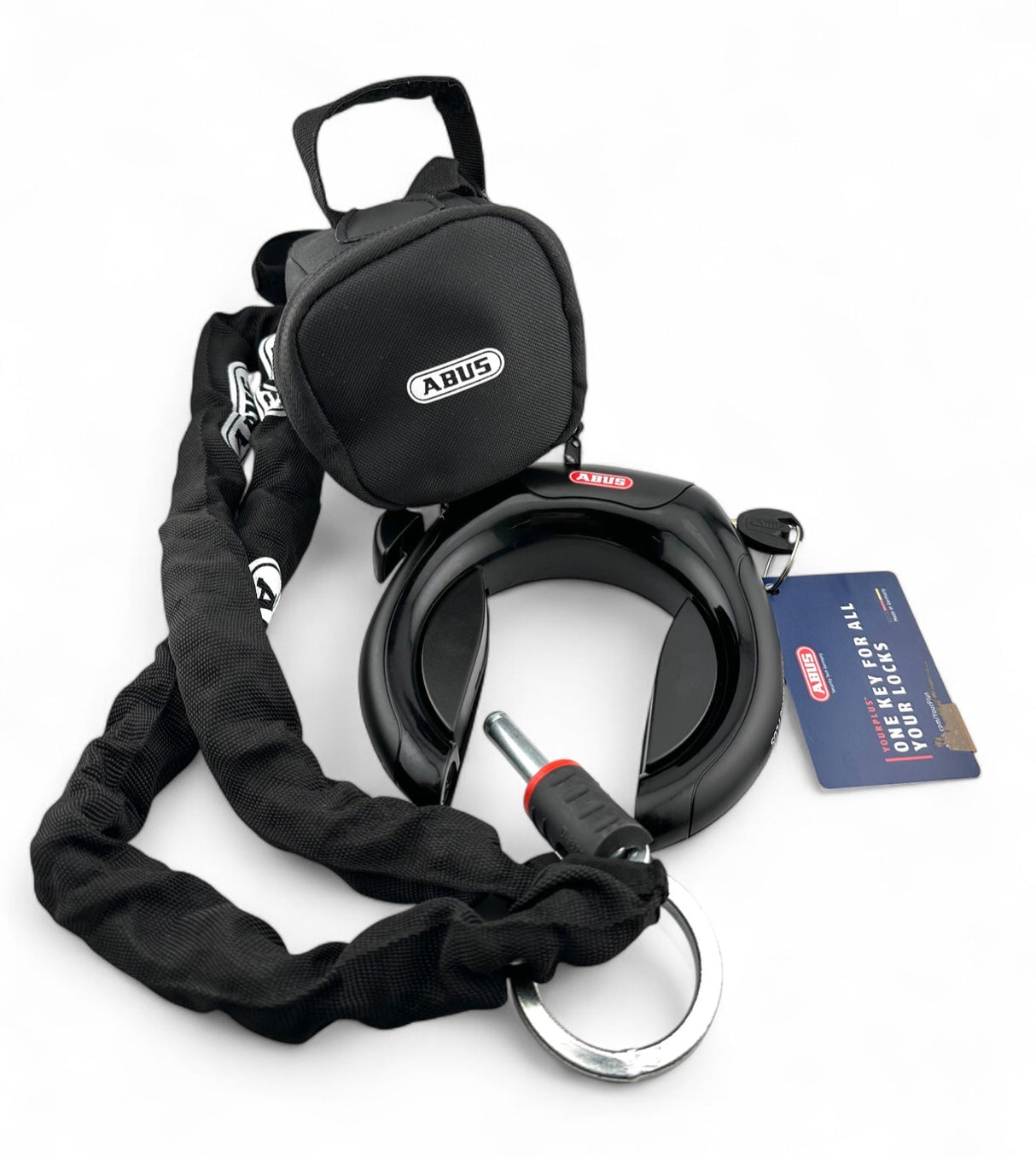 Abus Pro Shield Plus 5950 Rahmenschloss mit Kette + Tasche