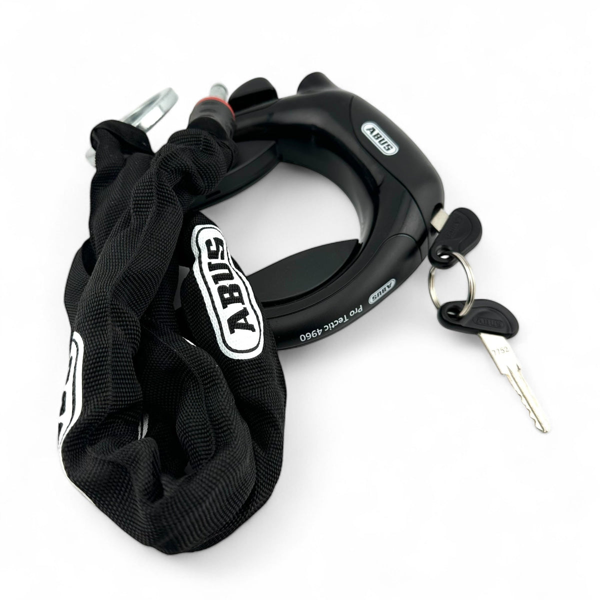 Abus Pro Tectic 4960 Rahmenschloss mit Kette – Hohe Sicherheit, Flexibel – Bici No.1