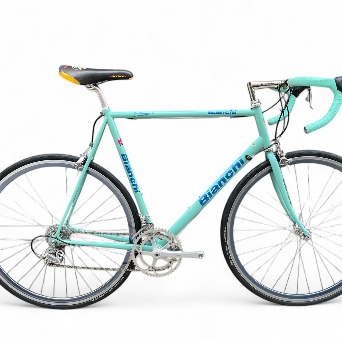 bianchi rennrad alte modelle Retro 1994, Campagnolo Veloce, 60 cm, Restauriert, Top Zustand – Bici No.1 