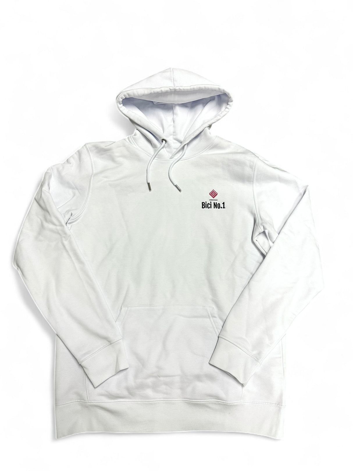 Bici No.1 Hoodie Weiß