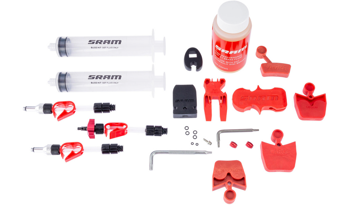 Sram Entlüftungskit Standard Bleed Kit für DOT mit DOT 5.1