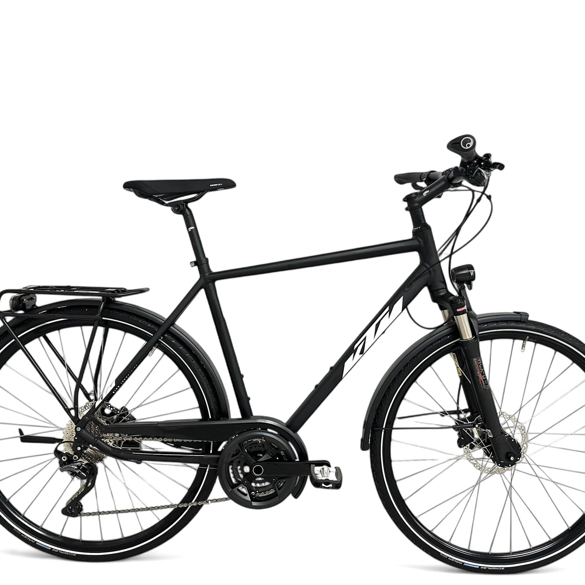 KTM Trekking Bike Shimano Deore XT, suspension fork & 70 LUX lighting – Bici No.1