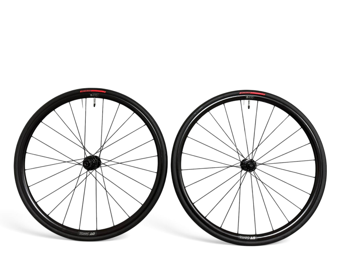 DT Swiss R470 DB Laufradsatz Reifen+Schlauch