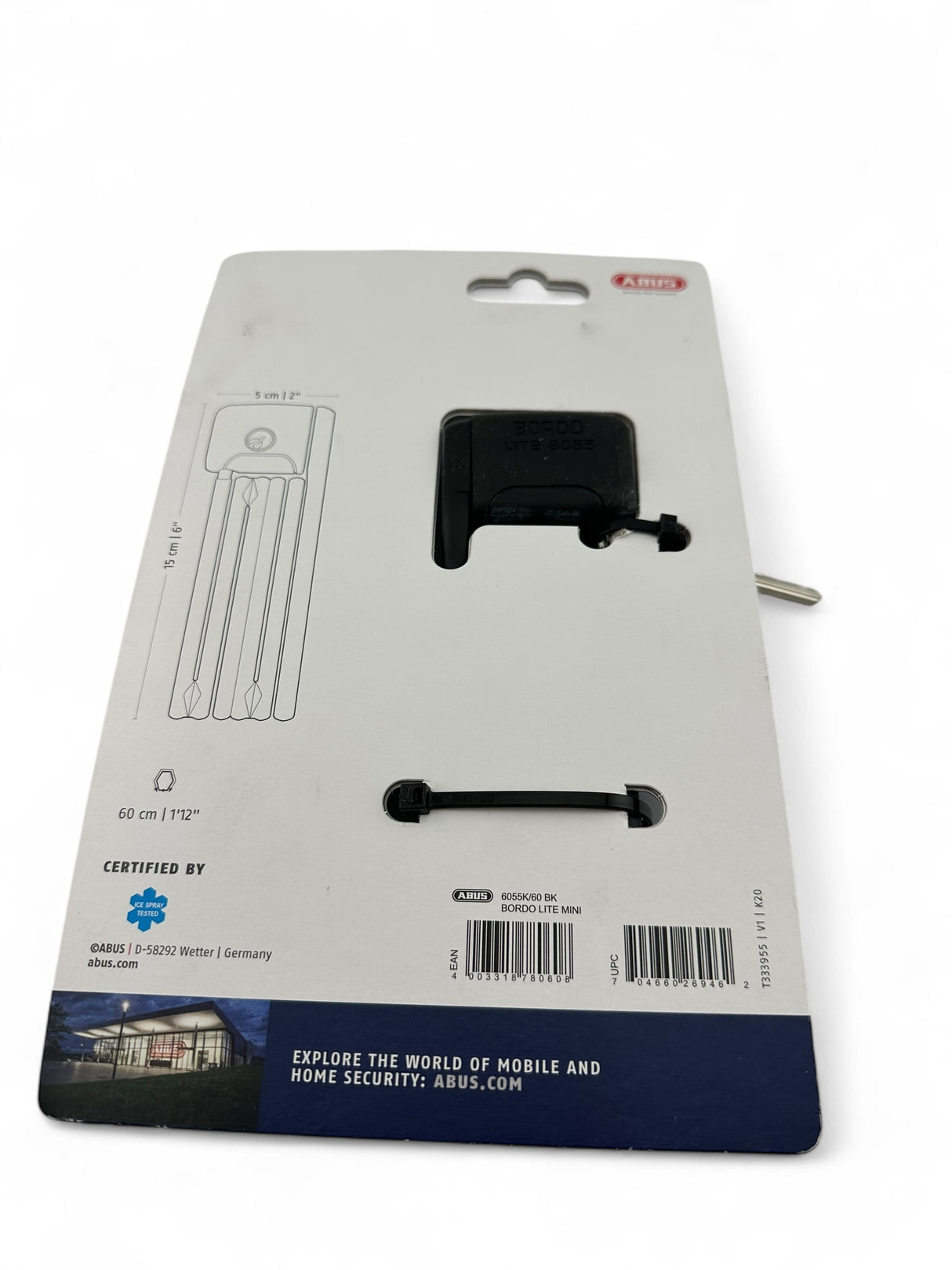 Abus Fahrradschloss BORDO Lite 6055K