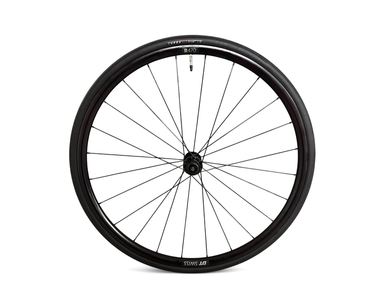 DT Swiss R470 DB Laufradsatz Reifen+Schlauch