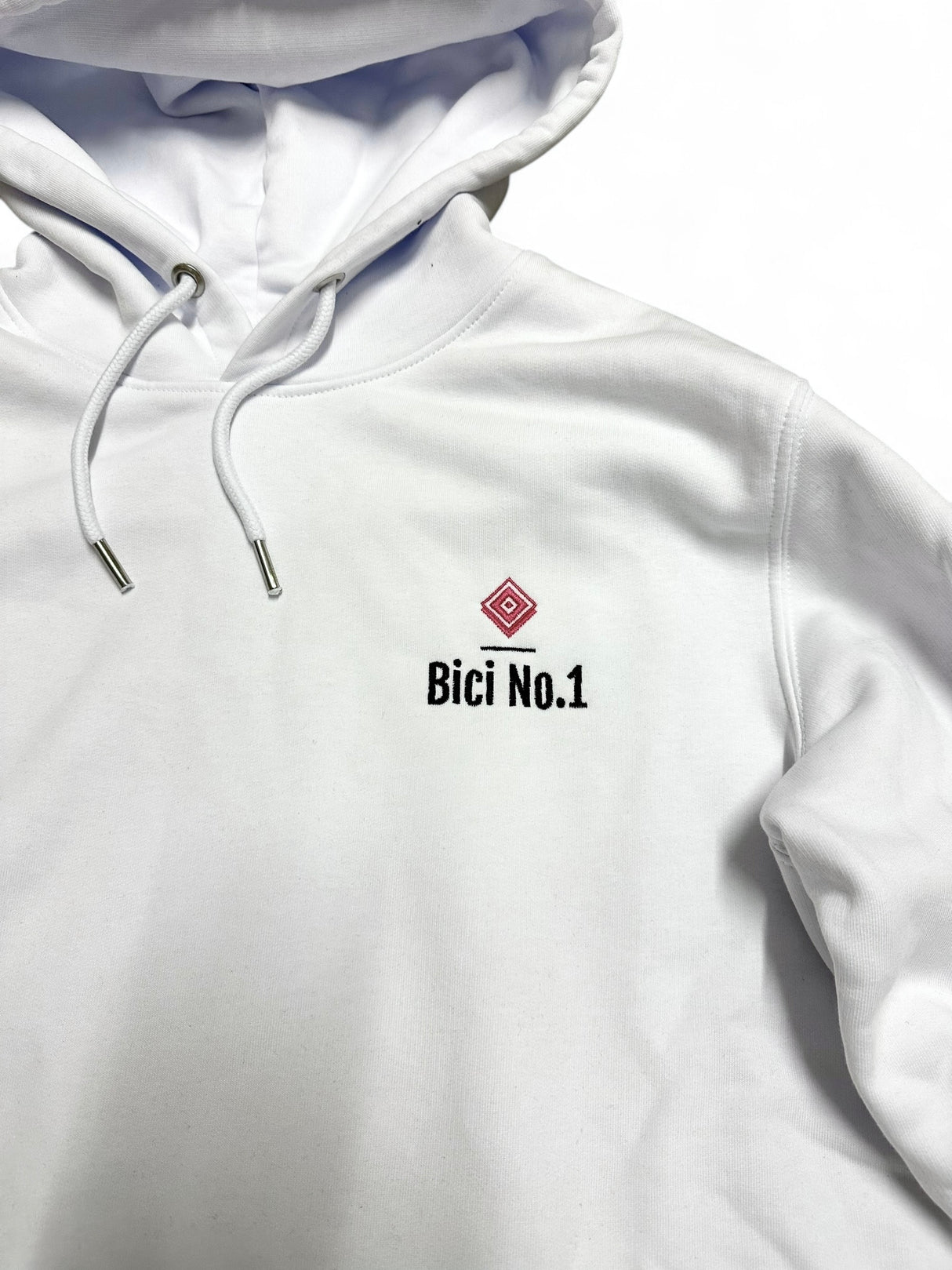 Bici No.1 Hoodie Weiß