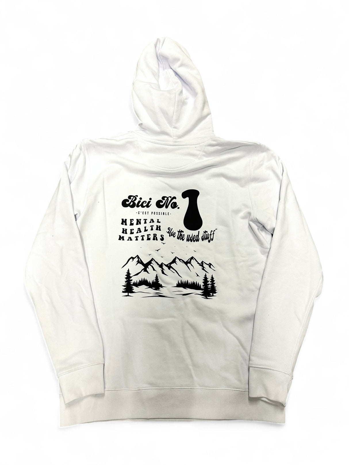 Bici No.1 Hoodie Weiß