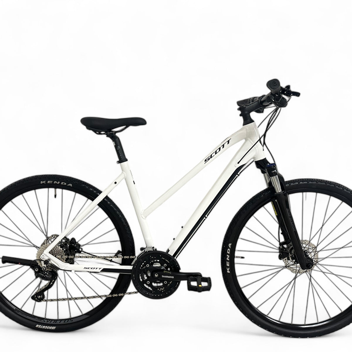Scott Cross 20 Fahrrad – Shimano Deore, Aluminium Rahmen, Federgabel, L, – Bici No.1
