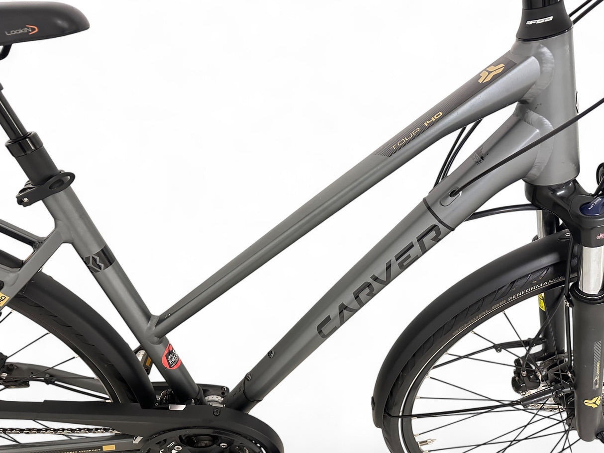 Carver Tour 140 women's trekking bike trapeze