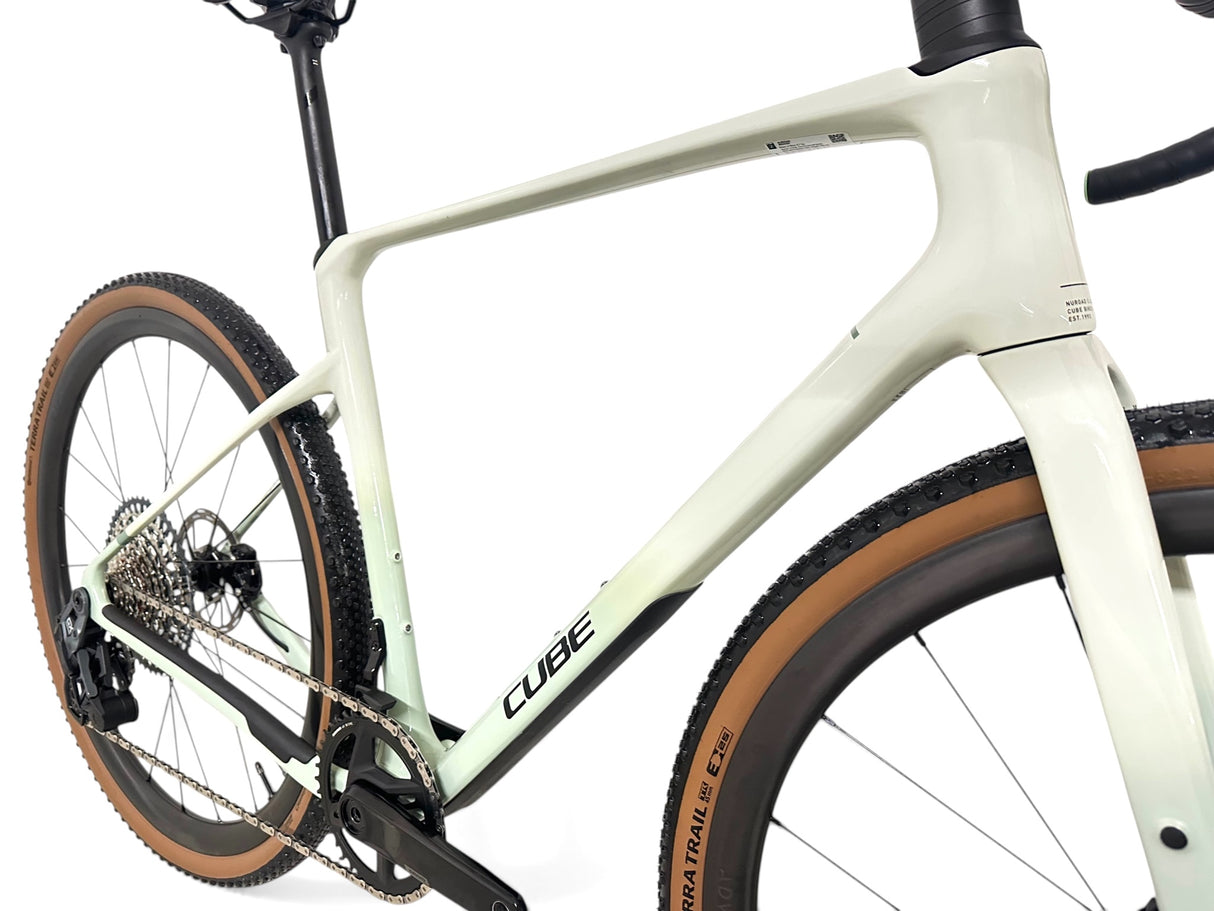 Cube Nuroad C:62 EX Carbon Gravelbike desertstone´n´green