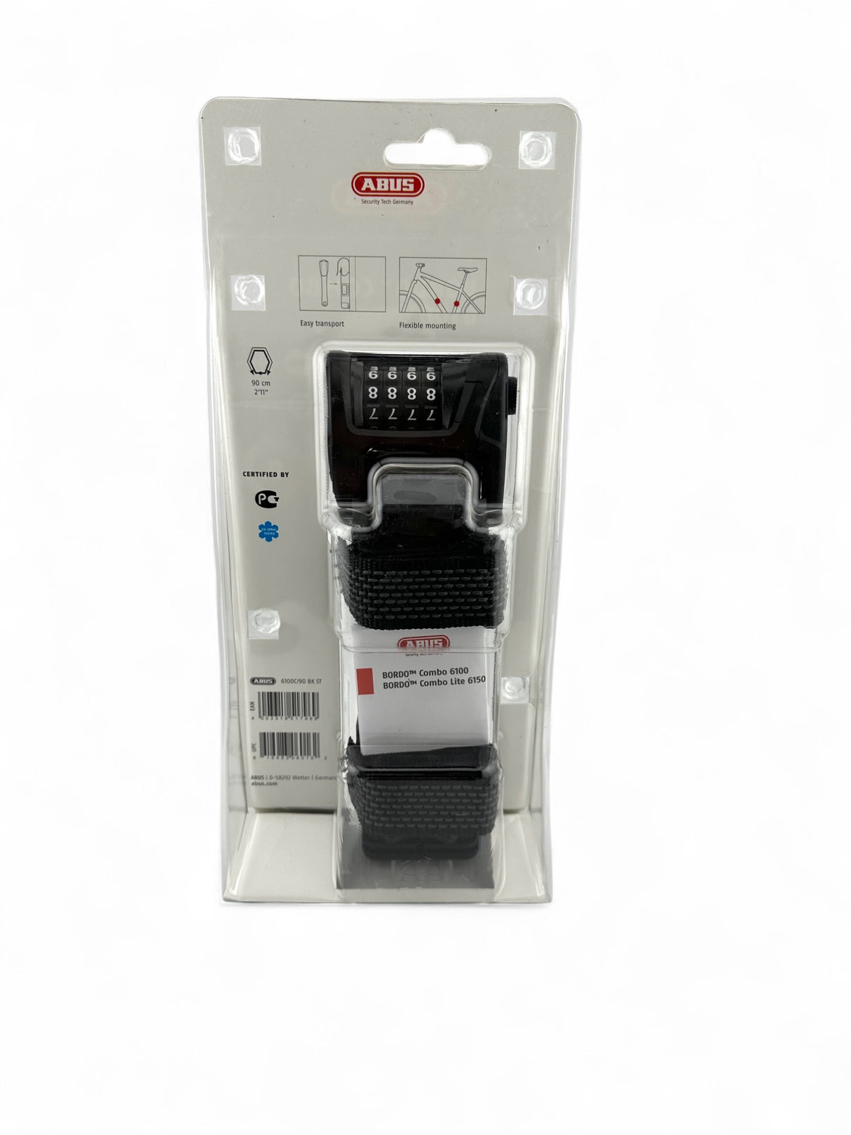 Abus Bordo Combo 6100 Faltschloss