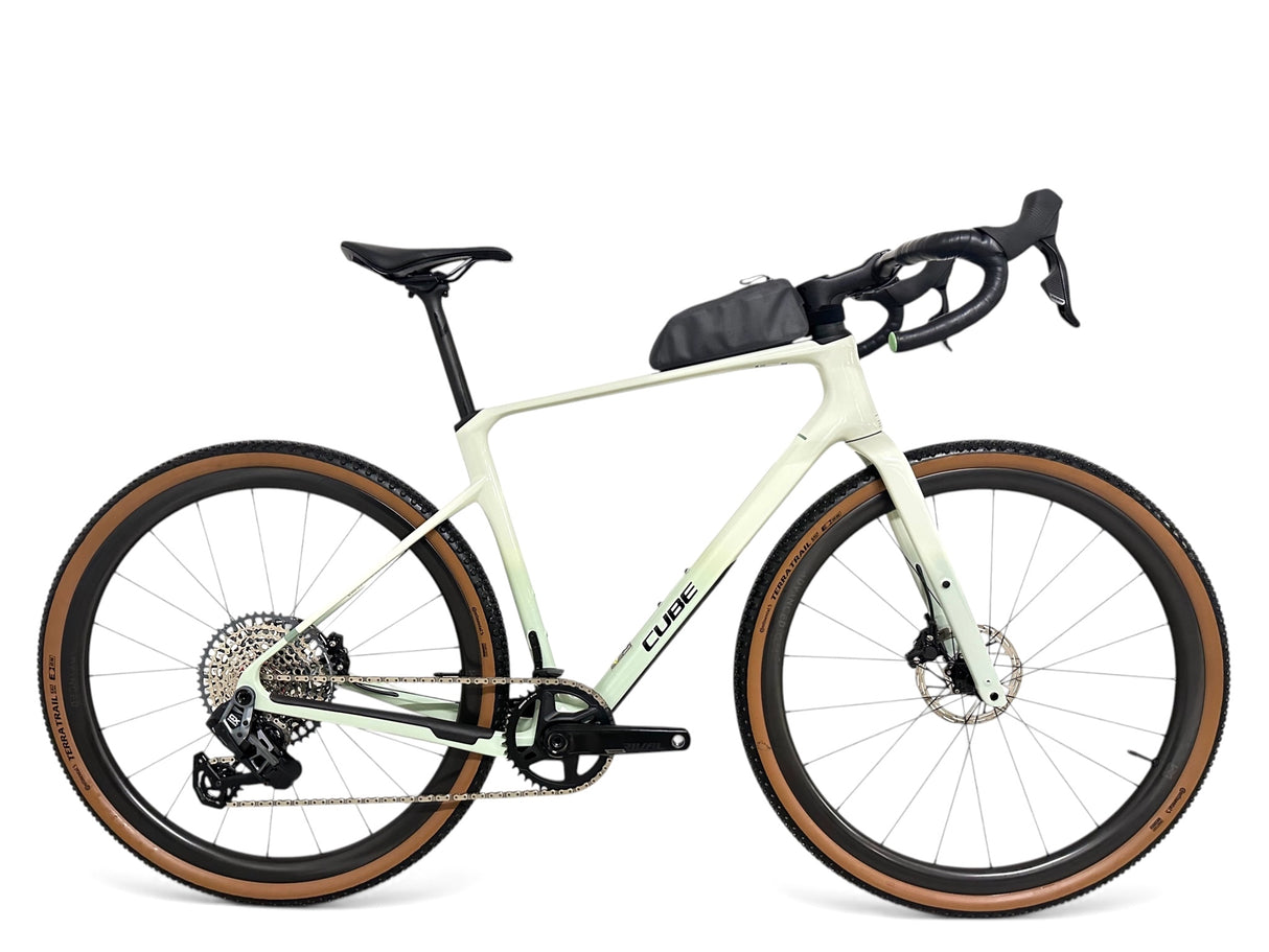 Cube Nuroad C:62 EX Carbon Gravelbike desertstone´n´green
