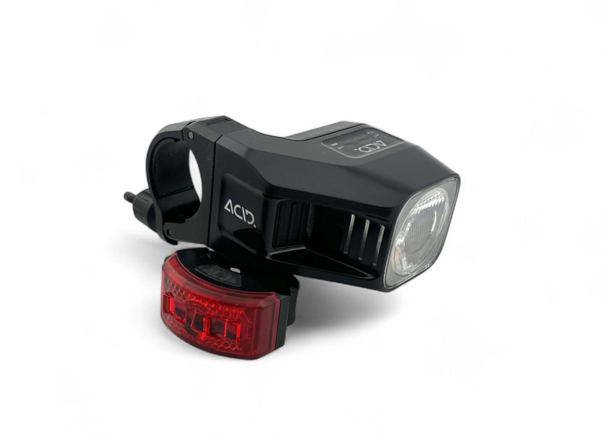 fahrradbeleuchtung 80 lux ACID Pro 80 LED Licht-Set – 80 Lux Fahrradbeleuchtung, StVZO – Bici No.1