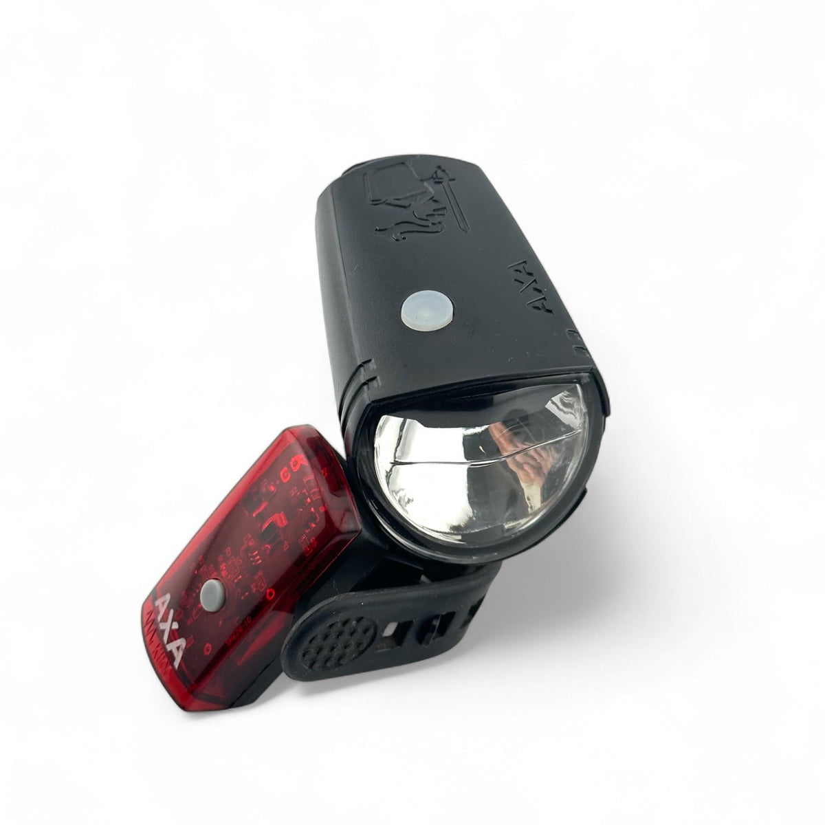 axa led fahrradbeleuchtung Axa Greenline 15 LED Set – StVZO Lichtset mit Akku – Bici No.1