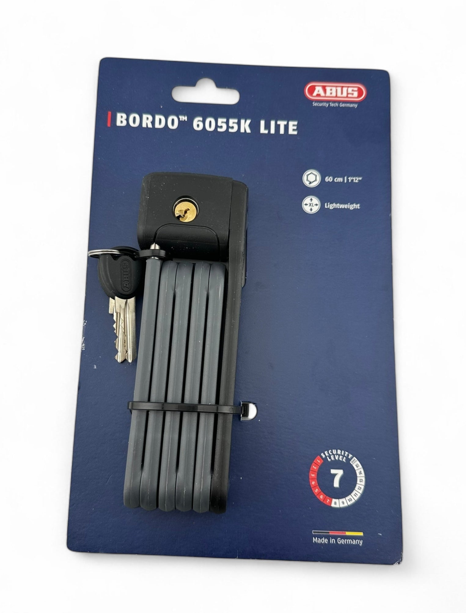 abus fahrradschloss faltschloss bordo Abus Bordo Lite 6055K Fahrradschloss – Sicherheitsstufe 7, 60 cm, Schwarz –  Bici No.1