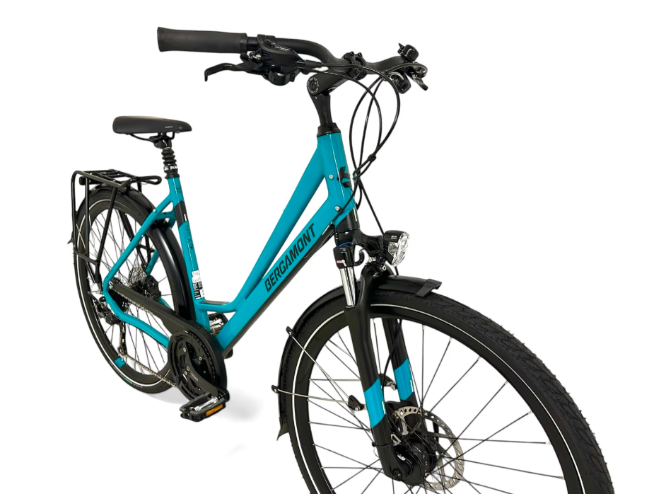 Bergamont Horizon 6 Trekking Damenrad, Shimano Alivio, Nabendynamo – Bici No.1