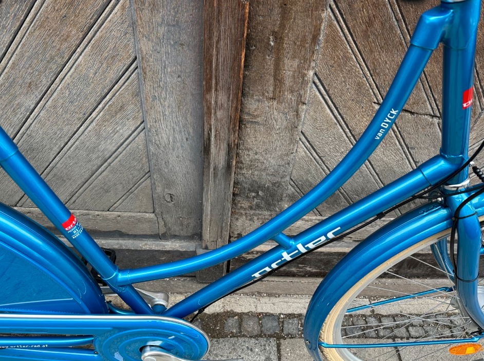 Hollandrad Metallic Blau Shimano Nexus 3-Gang – Nabendynamo & LED-Licht – Bici No.1