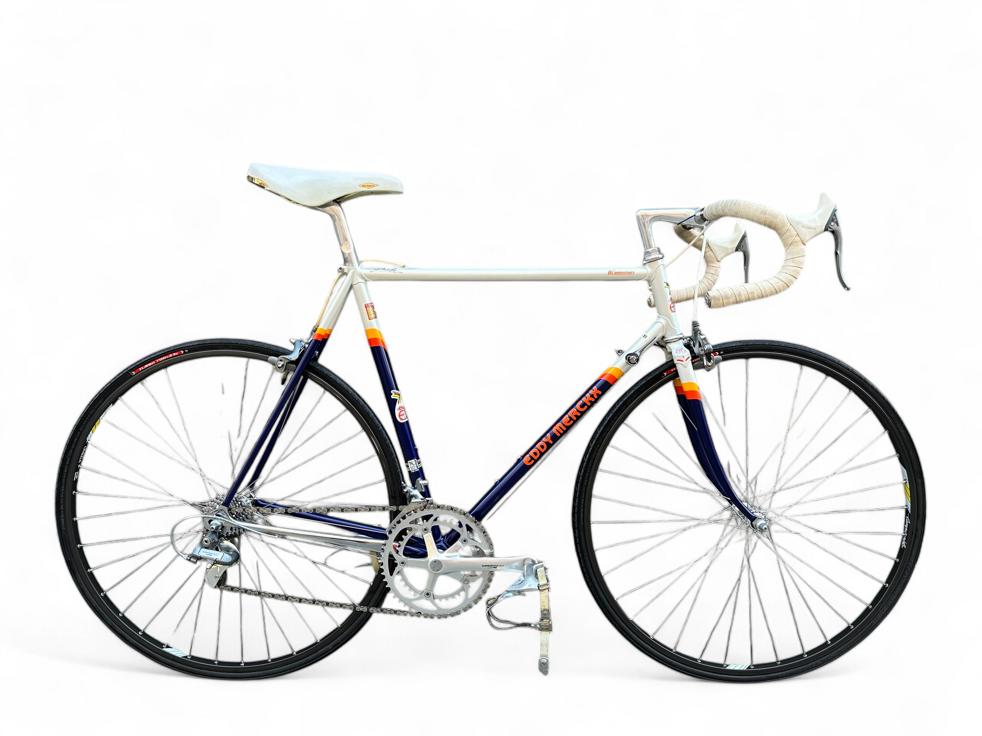 Eddy Merckx Retro Rennrad 1990 – Shimano 600, 10th Anniversary Edition – Bici No.1