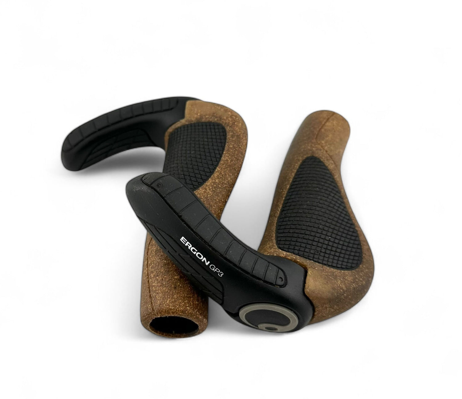 Ergon GP3 Kork Fahrradgriffe – Ergonomische Griffe für mehr Komfort – Bici No.1
