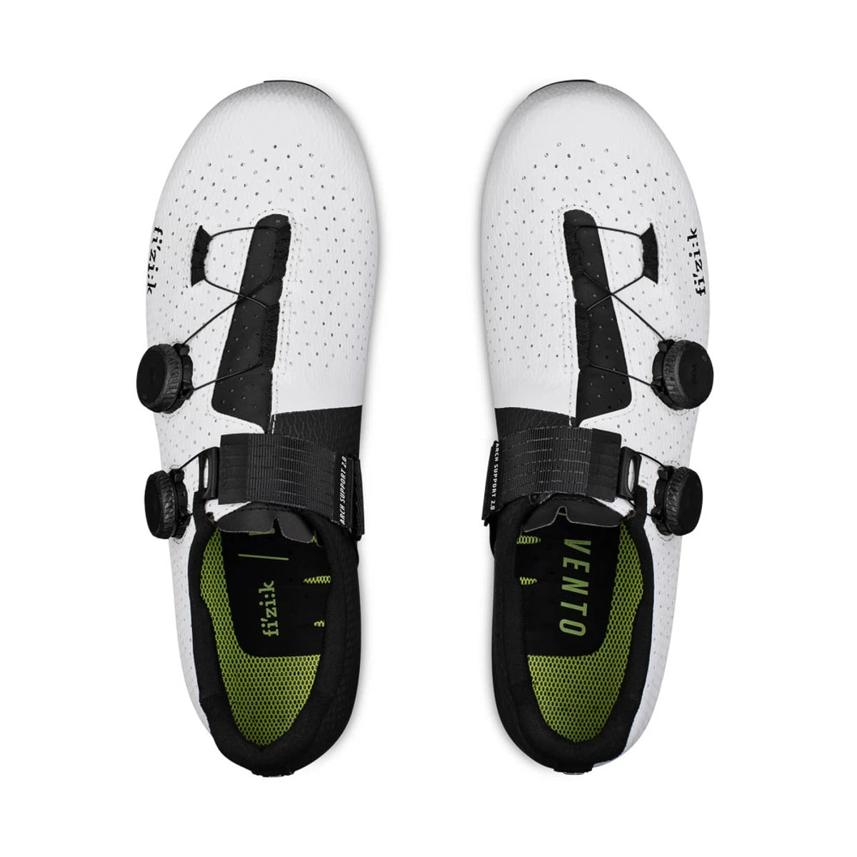 Fizik Stabilita Carbon Rennradschuh Weiß BOA