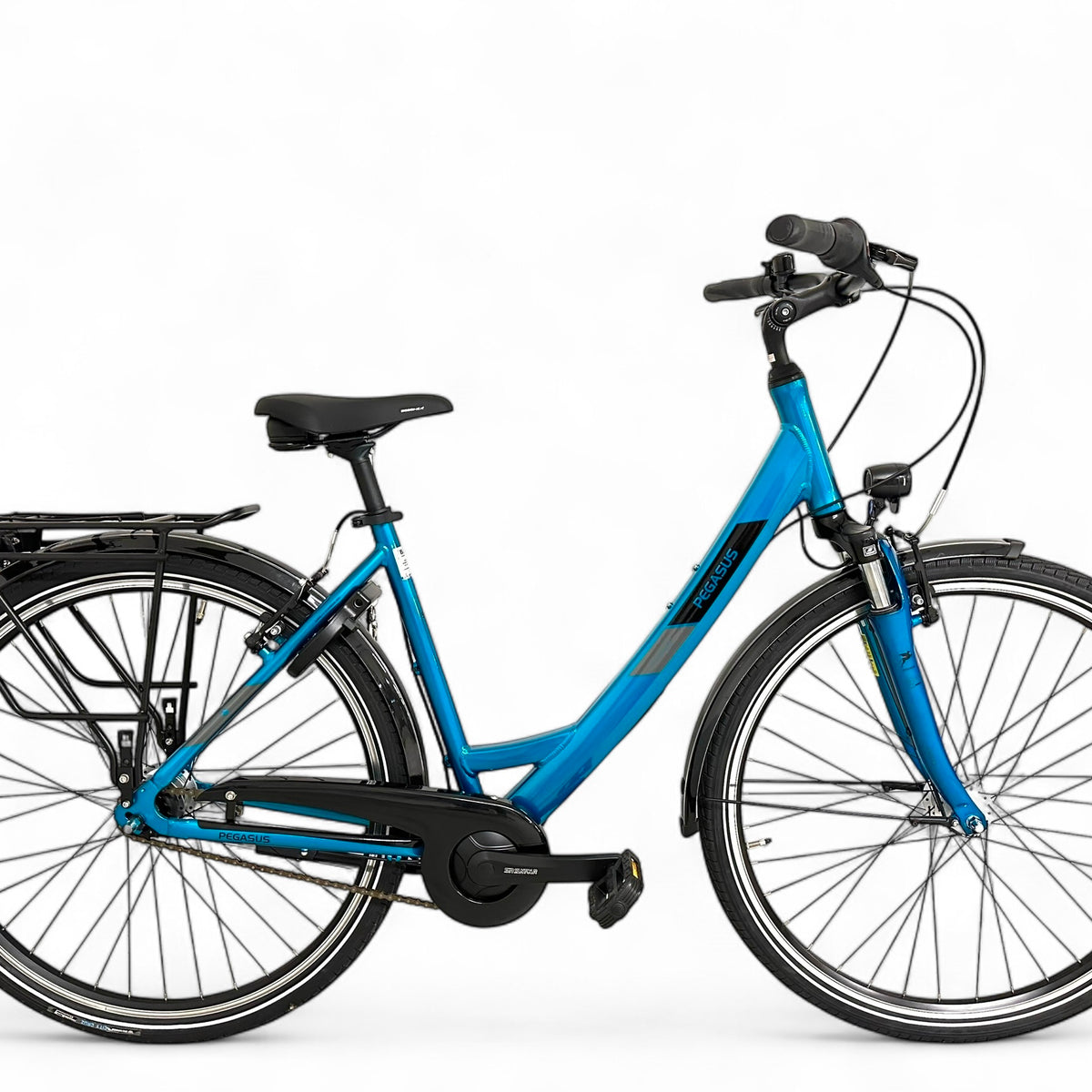 Pegasus Solero SL 7 chrome petrol – Citybike mit 7-Gang-Nabenschaltung