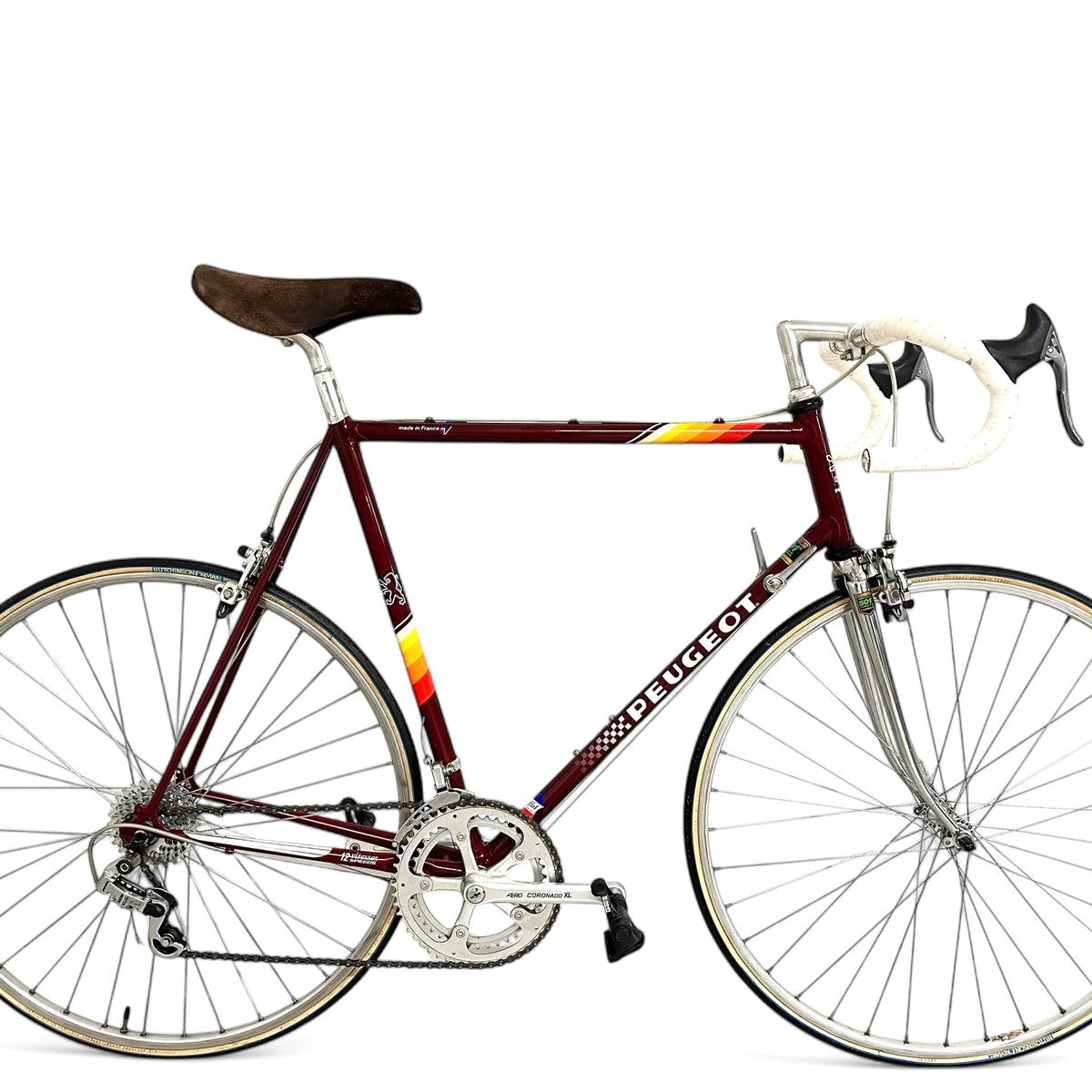 Reus Rennrad Peugeot Retro-Rennrad (1986) – Reynolds 501 Stahlrahmen & 12-Gang ...