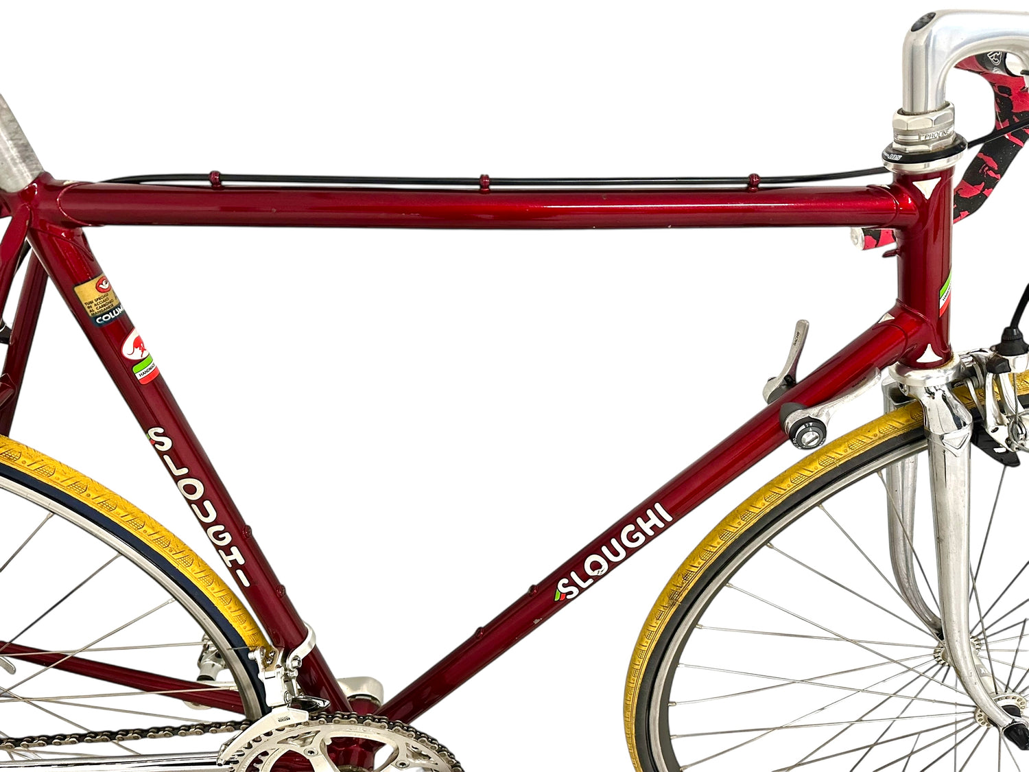 columbus rennrad rahmen Sloughi Retro Rennrad 1985 – Handgefertigter Columbus Rahmen, Sachs – Bici No.1