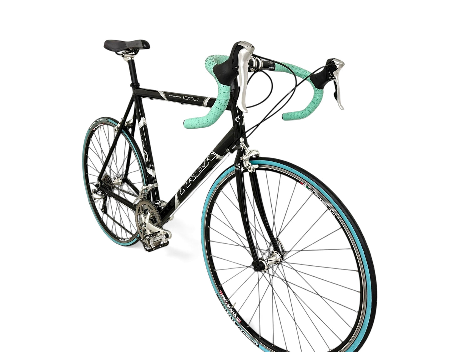 trek factory racing rennrad Trek Rennrad Shimano Tiagra – Aluminiumrahmen, Schwarz, Sehr guter Zustand – Bici No.1