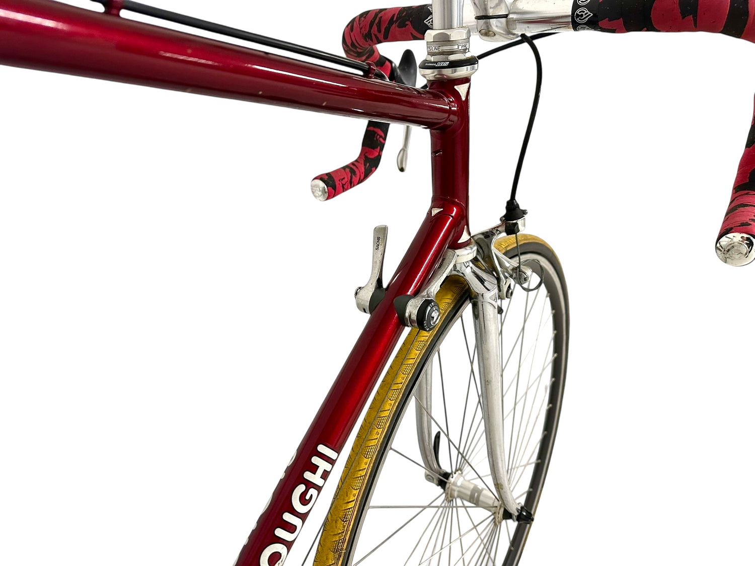 Sloughi Retro Rennrad 1985 – Handgefertigter Columbus Rahmen, Sachs – Bici No.1