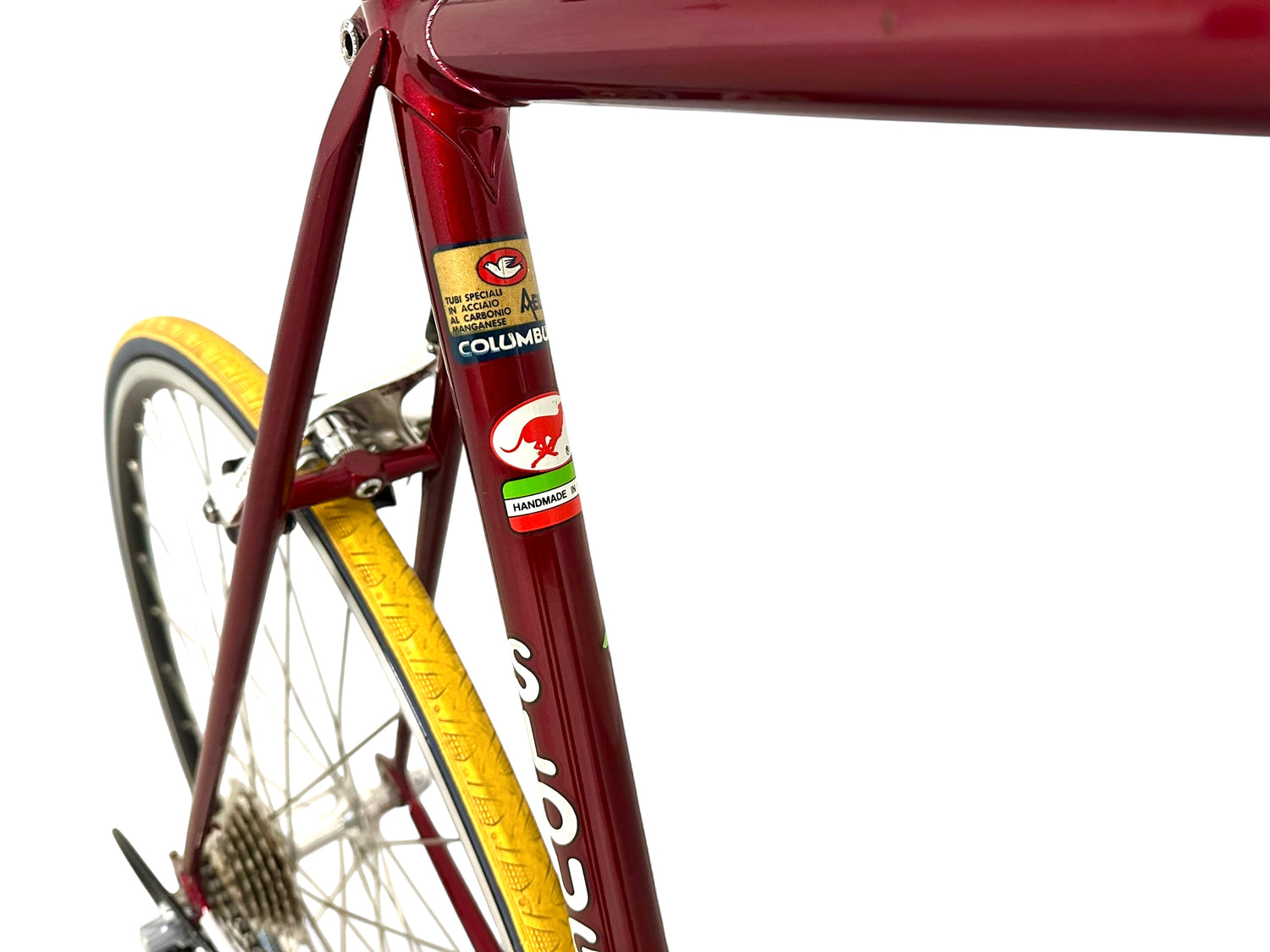 rennrad colombo Sloughi Retro Rennrad 1985 – Handgefertigter Columbus Rahmen, Sachs – Bici No.1