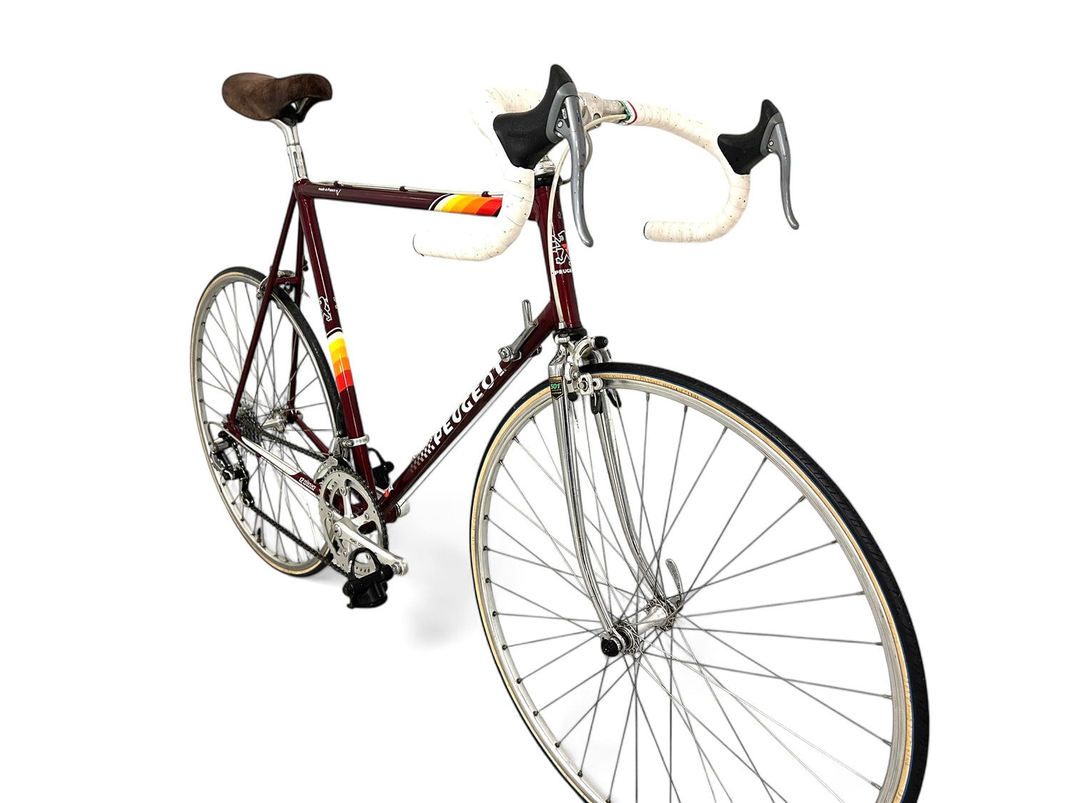 Peugeot Retro-Rennrad (1986) – Reynolds 501 Stahlrahmen & 12-Gang – Bici No.1