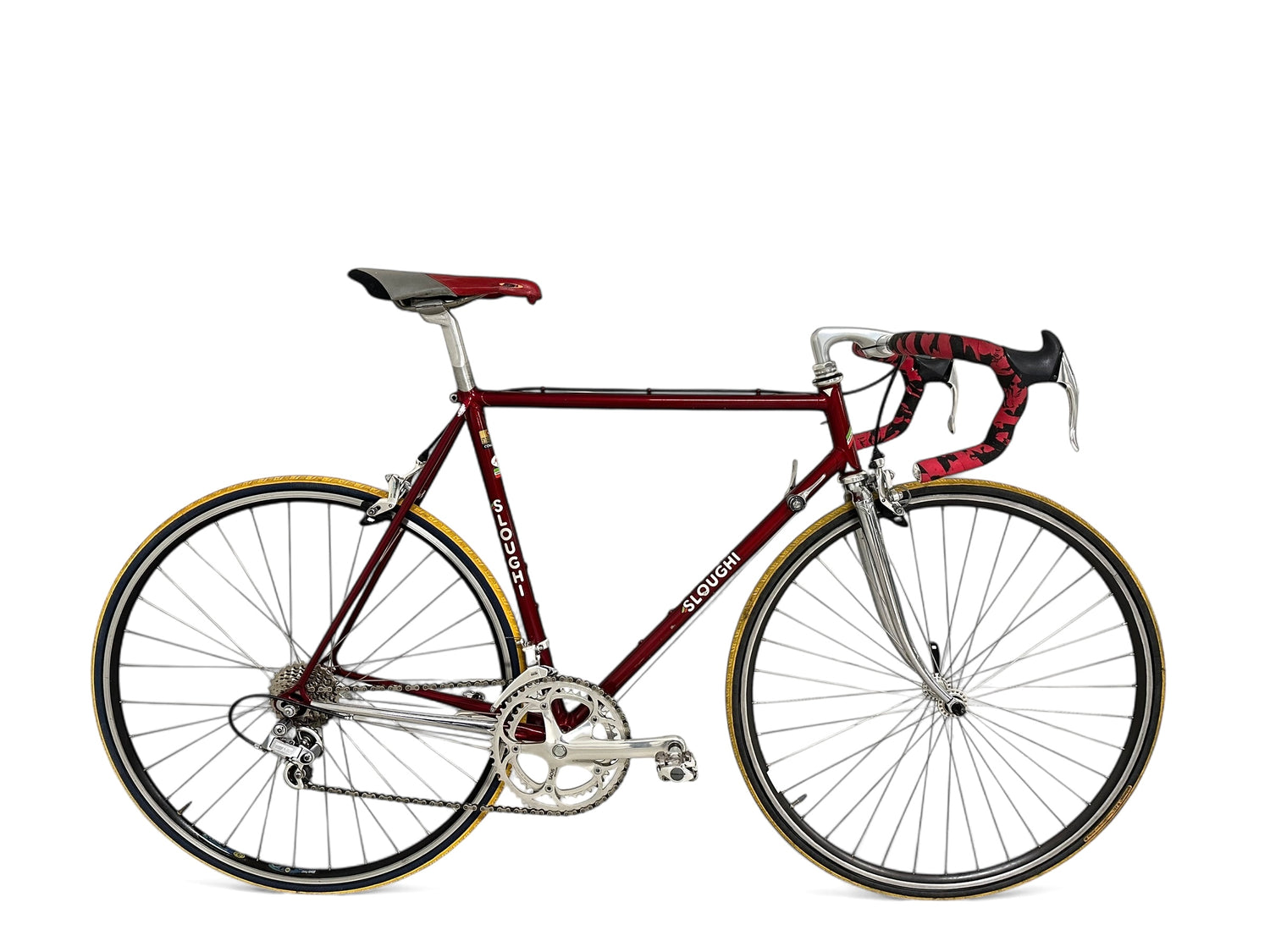 retro rennrad zubehör Sloughi Retro Rennrad 1985 – Handgefertigter Columbus Rahmen, Sachs – Bici No.1