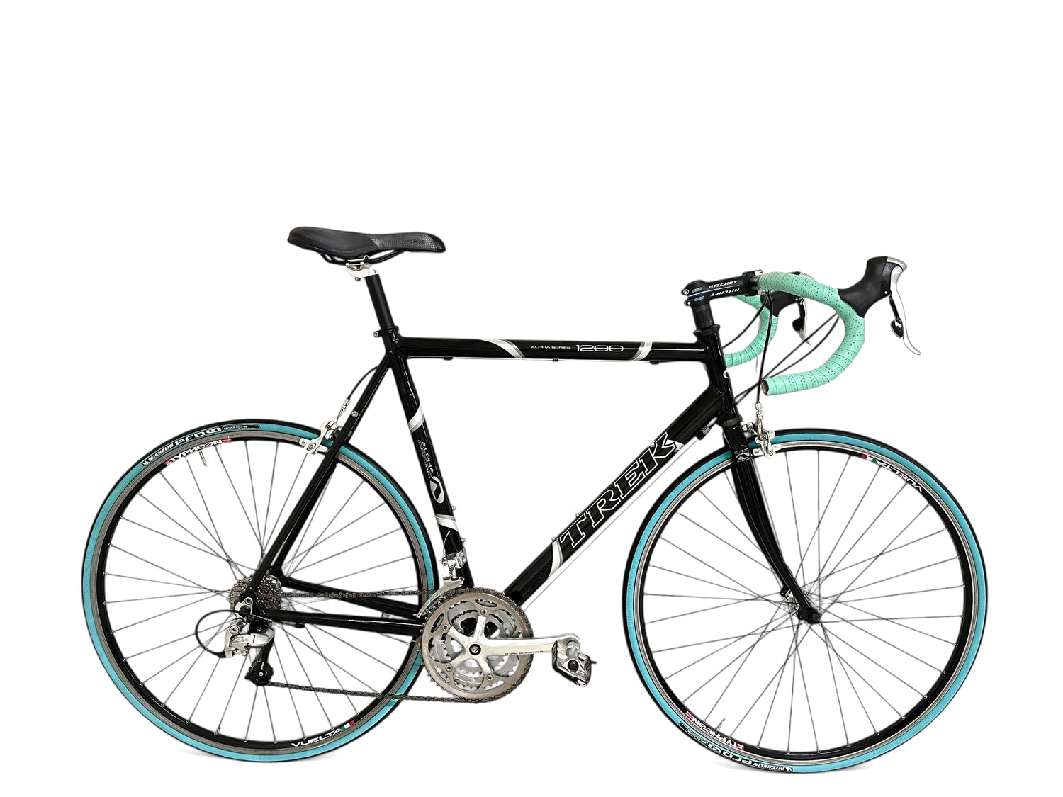 trek rennrad alu Trek Rennrad Shimano Tiagra – Aluminiumrahmen, Schwarz, Sehr guter Zustand – Bici No.1
