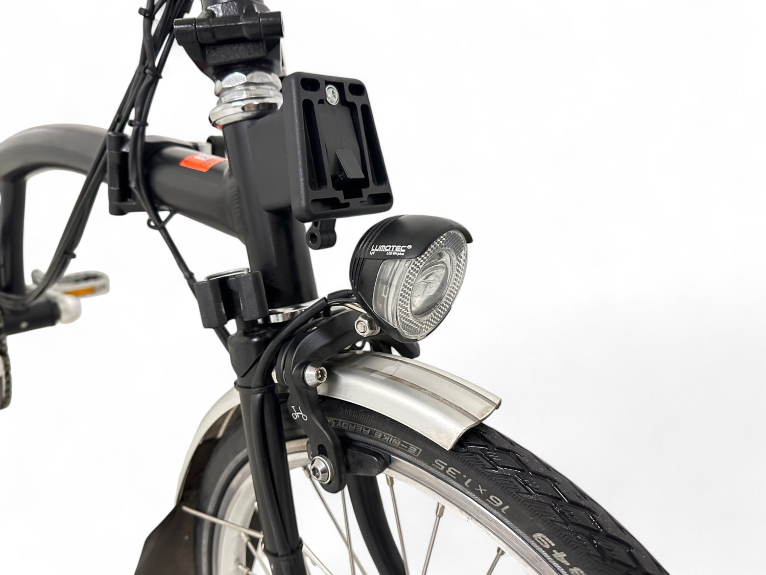 klapprad city line Brompton C Line Explore 6-Speed – Faltrad mit Dynamo & Gepäckträger – Bici No.1