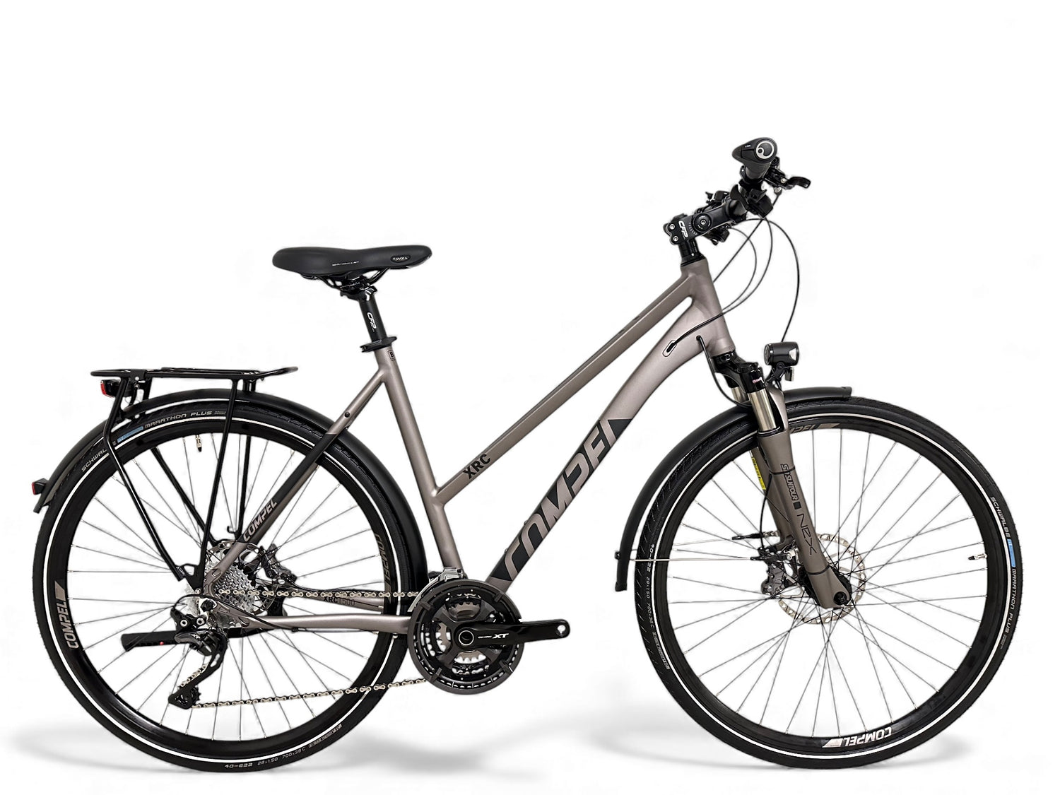 camax trekkingrad Compel XRC 1500 – Hochwertiges Trekkingrad mit Shimano XT & Vollausstattung – Bici No.1