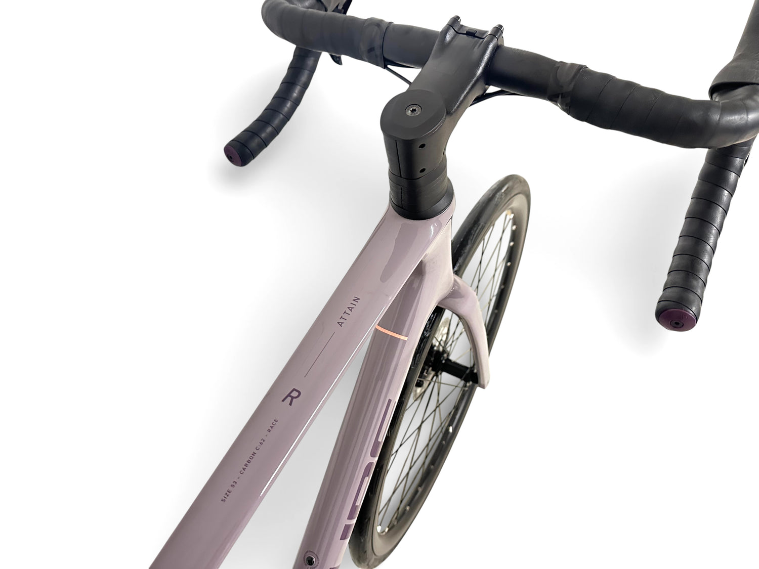 Cube Attain C:62 Race plumgrey´n´brink – 105 Carbon Rennrad – Bici No.1