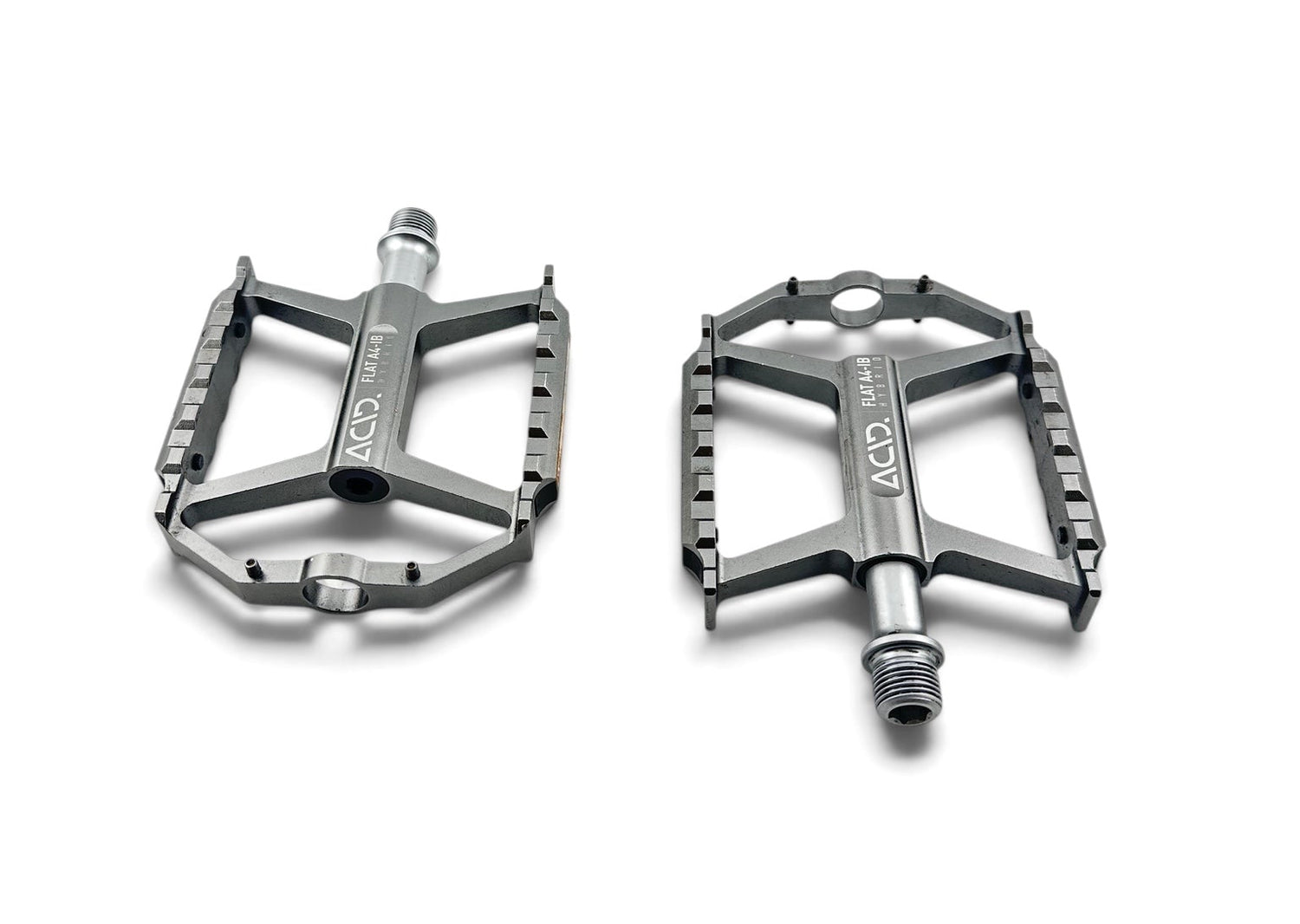 cube acid pedale flat a4-ib hybrid Cube Acid Flat A4-IB Hybrid – Leichte Flat-Pedale Grau – Bici No.1