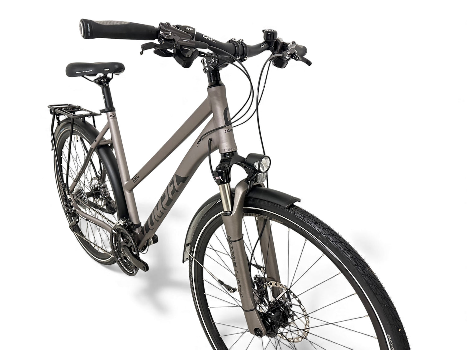 camax trekkingrad Compel XRC 1500 – Hochwertiges Trekkingrad mit Shimano XT & Vollausstattung – Bici No.1