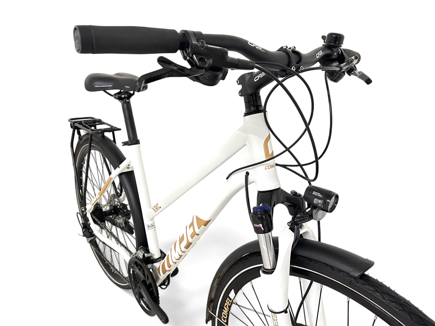 boc trekkingrad Compel XRC 700 Trapez – Damen Trekkingrad mit Shimano Alivio – Bici No.1