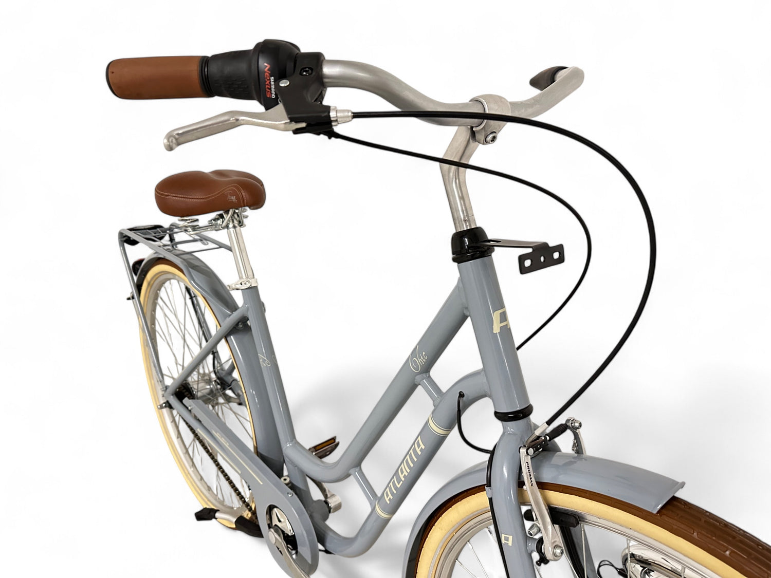 alu city damenrad Atlanta Chic City-Bike – Retro Damenrad mit Nexus 7-Gang & LED-Beleuchtung – Bici No.1
