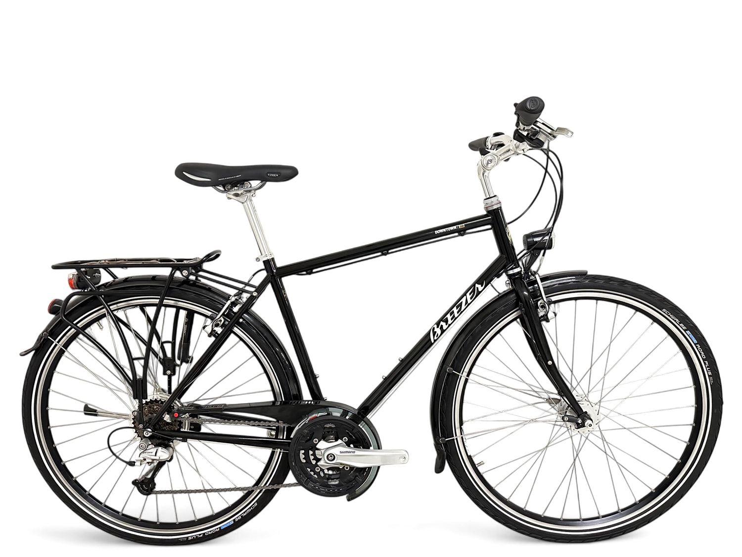 Breezer Downtown 3 – Trekkingrad mit Stahlrahmen & 27-Gang Shimano – Bici No.1