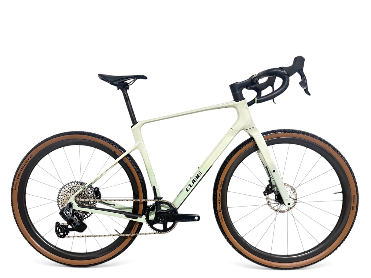 Cube Nuroad C:62 EX Carbon Gravelbike desertstone´n´green